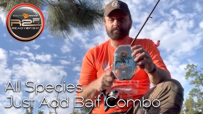 South Bend Ready 2 Fish Spinning Rod Combo with All Species Tackle Kit  Under $20 at Walmart 