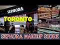 Sephora makeup store tour at toronto canada  sephora store walkthrough  huge makeup collection