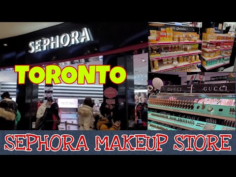 Sephora Makeup Store Tour At Toronto Canada | Sephora Store Walkthrough | Huge Makeup Collection