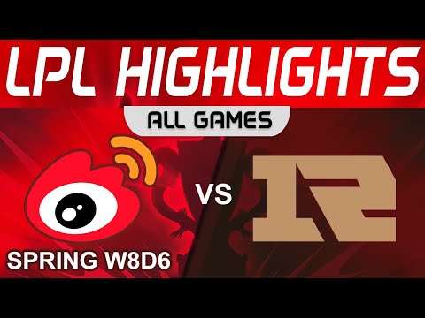 WBG vs RNG Highlights ALL GAMES LPL Spring Season 2023 W8D6 Weibo Gaming vs Royal Never Give Up