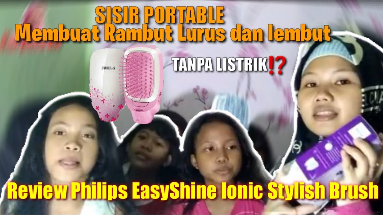 REVIEW SISIR ION PHILIPS RAMBUT  KUSUT JADI  LURUS  YouTube