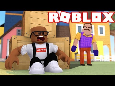 Hello Neighbor In Roblox Roblox Roleplay Youtube - roblox hello neighbor rp