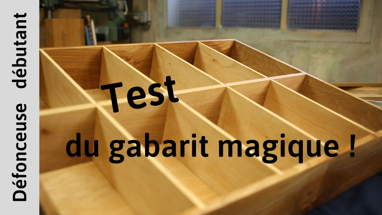 Ma passion pour le bois : Création d'un gabarit pour défonceuse ! 