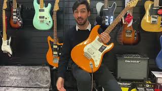 Fender Player Stratocaster HSS in Capri Orange - Rimmers Music | Demonstration & Tones With Mike