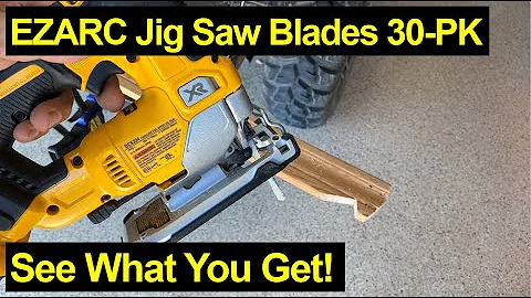 All Kinds of Choices! EZARC Jigsaw Blade 30 Pack