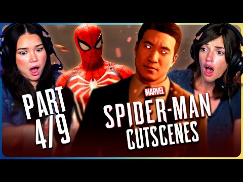 SPIDER-MAN REMASTERED CUTSCENES (Part 4/9) REACTION!