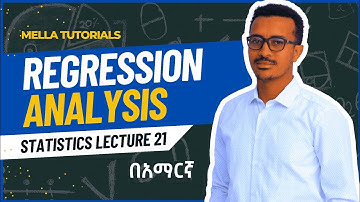 #statistics 21: Regression Analysis: Cause and Effect Analysis