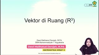 Matematika Minat Kelas X - Vektor Di Ruang screenshot 1