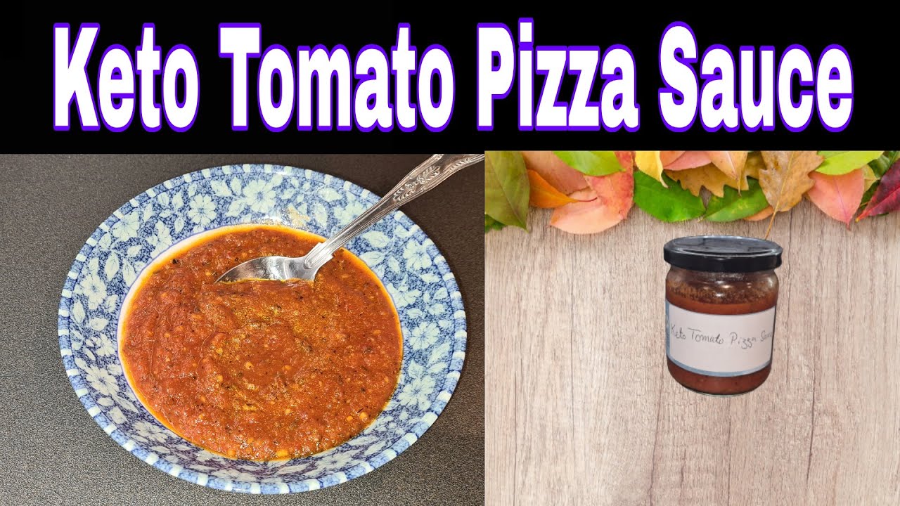 Keto Pizza sauce Sugar free Pizza sauce Eat Walk Lose Weight YouTube