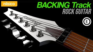 Video thumbnail of "BACKING Track | Rock Guitar Std E | #3"