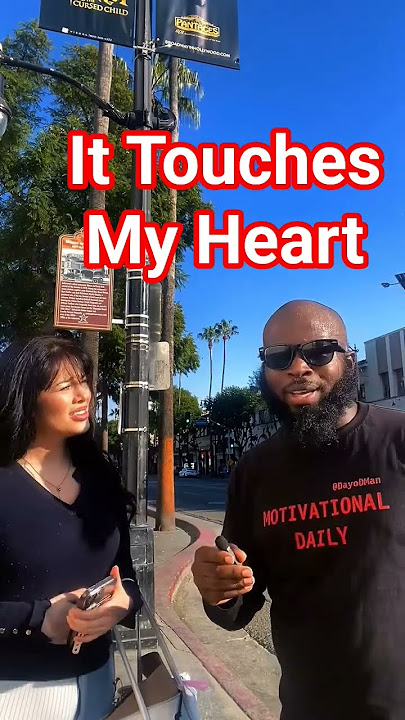 It Touches My Heart #heart #motivation #interview #dayodman