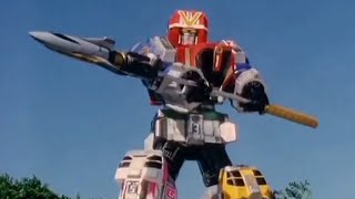 Power Rangers Lightspeed Rescue - Neptune's Daughter - Megazord Fight