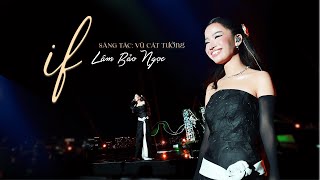 Lâm Bảo Ngọc - IF | Live at NGỌC - MINI CONCERT