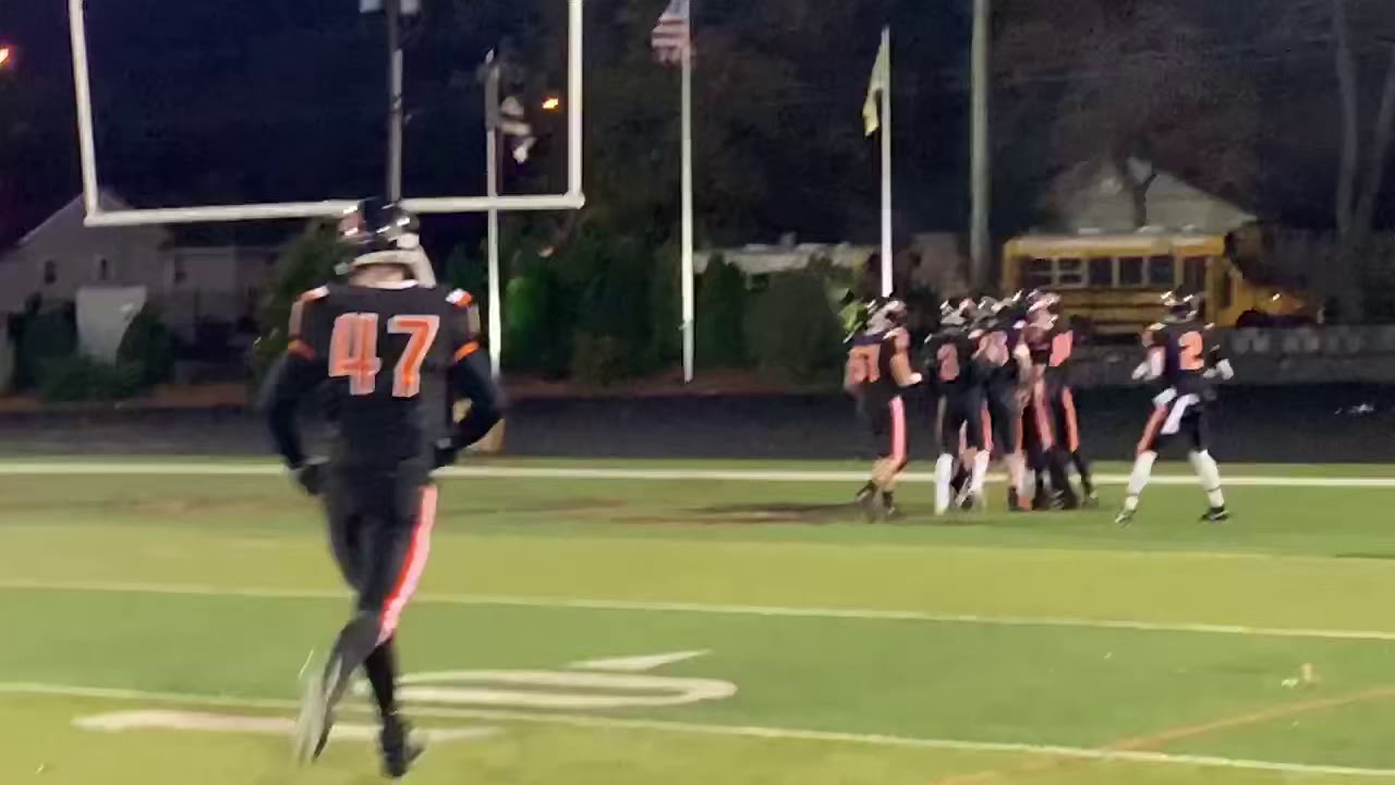 Hasbrouck Hts football Fausette TD pass 11.8.2019 - YouTube
