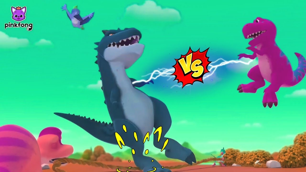 Carnotaurus VS Little Dino's Effects _ Fun Dino Effects | Sponsored by Gamavision x Csupo Effects 