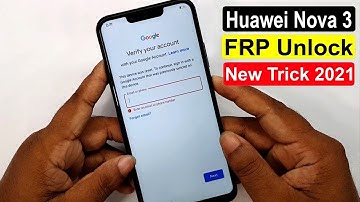 Remove Frp Huawei nova 3 PAR-LX1, PAR-LX9 Testpoint one click