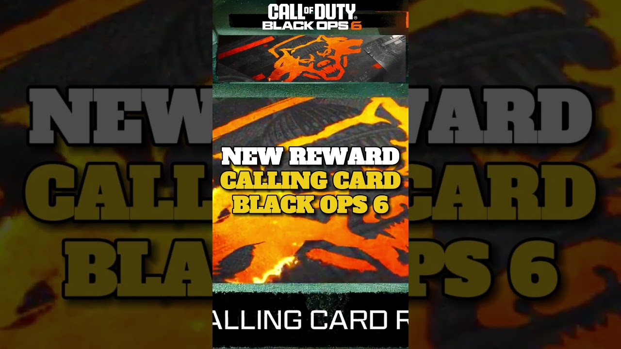 BLACK OPS 6 : How to Get Free Calling Card