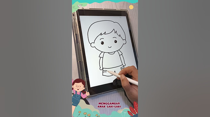 Menggambar Anak Laki-Laki Lucu - Eps 301 #drawing #shorts