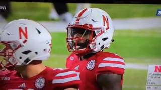 Nebraska game winning TD vs Michigan St 2015