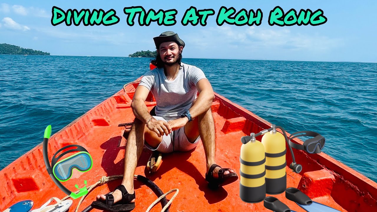 Diving time in Koh Rong Island Cambodia Travel with Ken YouTube