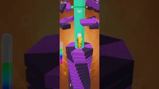 stack ball blast.3d games.best gameplay ever.techno gamerz.short games.mobile games #gaming #shorts screenshot 5