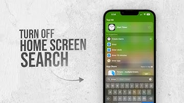 How to Disable Search on Home Screen iPhone (tutorial)