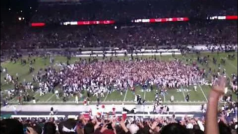 Texas A&M vs. Nebraska 2010 12th Man on Kyle Field