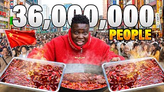 I MADE THE MOST SPICY HOTPOT BASE FROM SCRATCH IN CHONGQING CHINA #viral