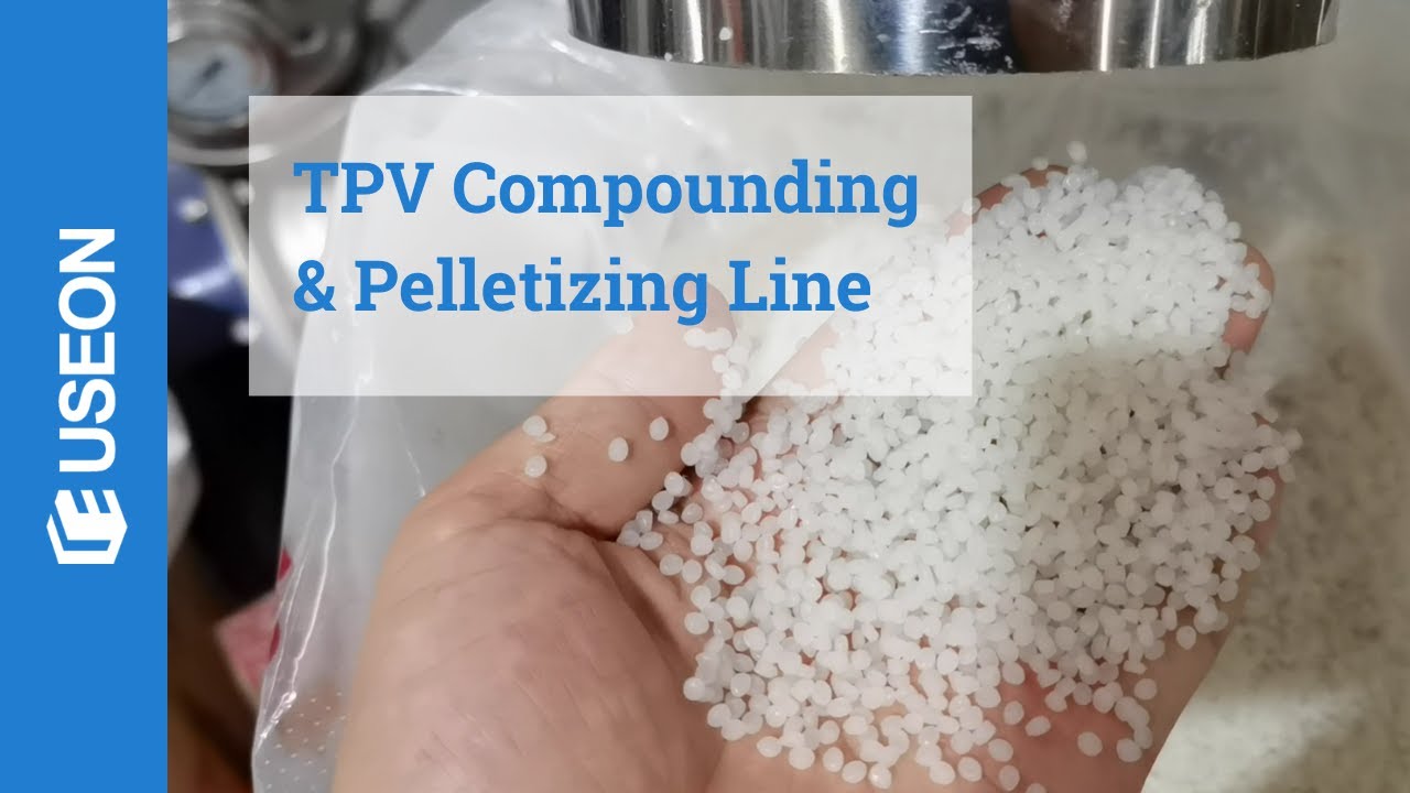 TPV Compounding & Granulating Line - USEON - YouTube