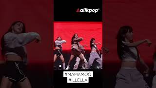 #MAMAMOO performing #ILLELLA at media showcase