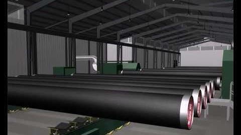 Internal Coating Process - Pipe Coating