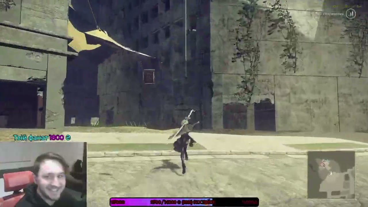 NieR: Automata — Загадочный андроид и машины с причудами | #2