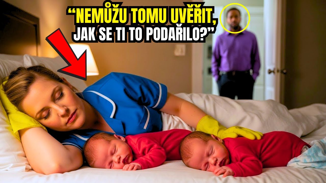 DVOJČATA VDOVCE MILIONÁŘE NEMOHLA SPÁT… DOKUD SKROMNÁ SLUŽKA NEZMĚNILA VŠE