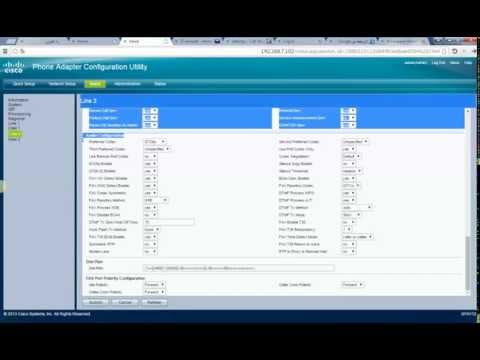 اعدادات Cisco Spa112