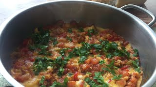 Менемен - турецкий завтрак! Menemen tarifi #menemen#яйца#менемен#завтрак Менемен - турецкий завтрак! Menemen tarifi #menemen#яйца#менемен#завтрак