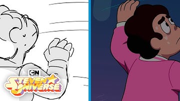 Animatic vs Final Animation: True Kinda Love | Steven Universe the Movie | Cartoon Network
