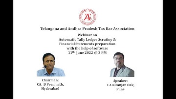 Automatic Tally Ledger Scrutiny & Financial Statements preparation by CA. Niranjan Oak, Pune