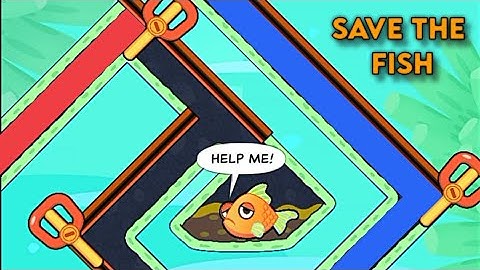 save the fish / pull the pin max level android game / solutions of level 389 - 403 / mobile game /