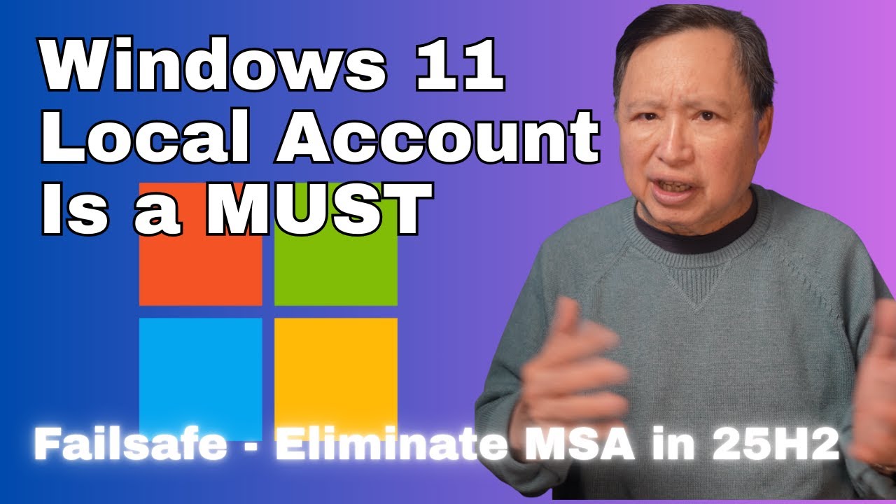 Единственный безопасный способ использования Windows 11 — навсегда удалить учетную запись Microso...