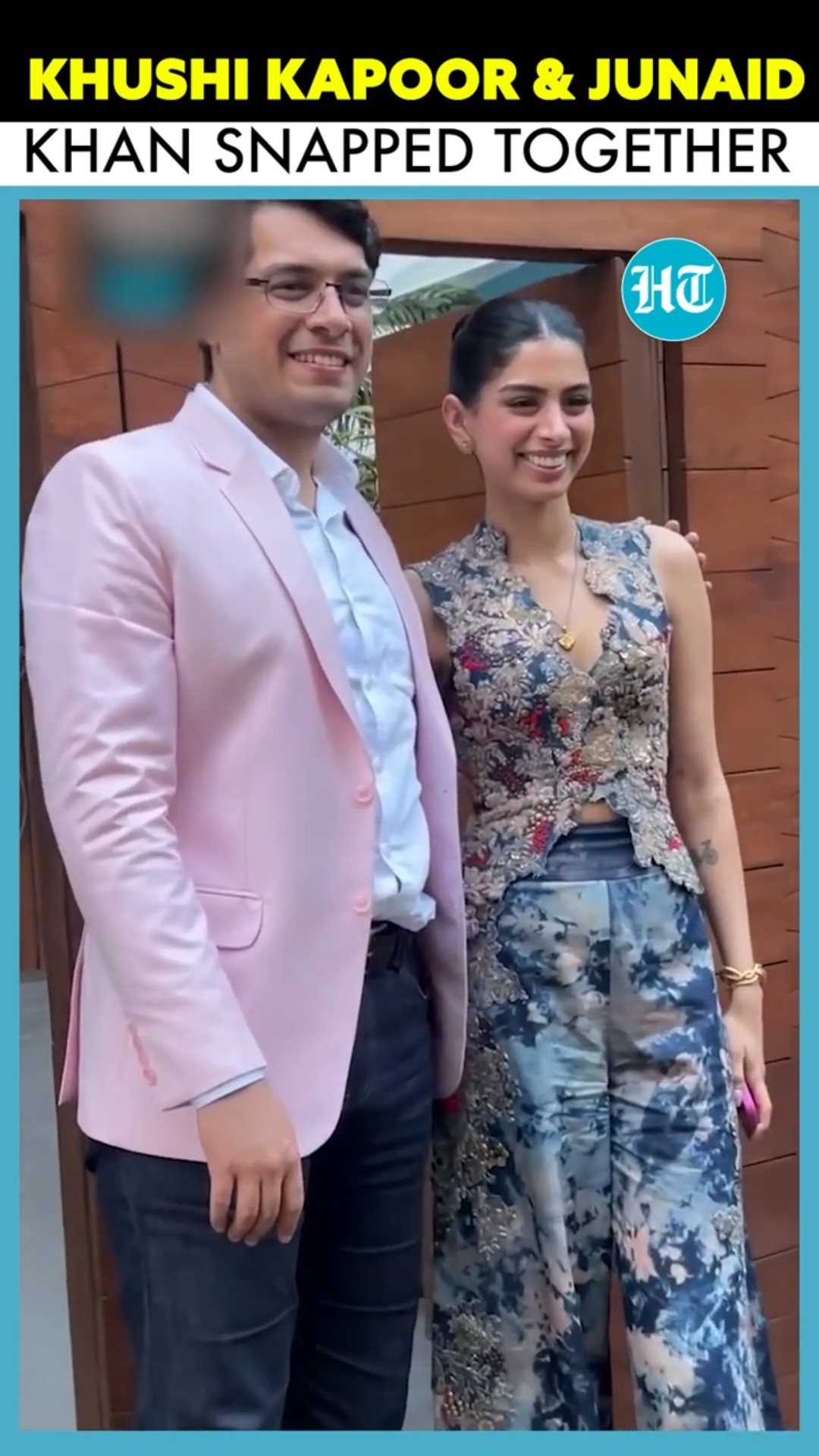 #KhushiKapoor And #JunaidKhan Spotted Together In #Mumbai Ahead Of Their Movie Release | #shorts