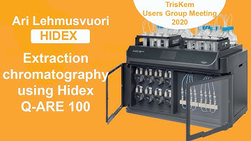 Ari LEHMUSVUORI - Extraction chromatography automation | HIDEX