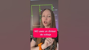 🚫NO uses un DIVISOR de voltaje