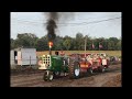 Oliver 2255 and 1950 pulling tractors