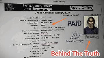 Patna University Bcom,Ba,Bsc,Bca, Bba, Vocational, Pg Admission 2020|Cutoff|Educational point