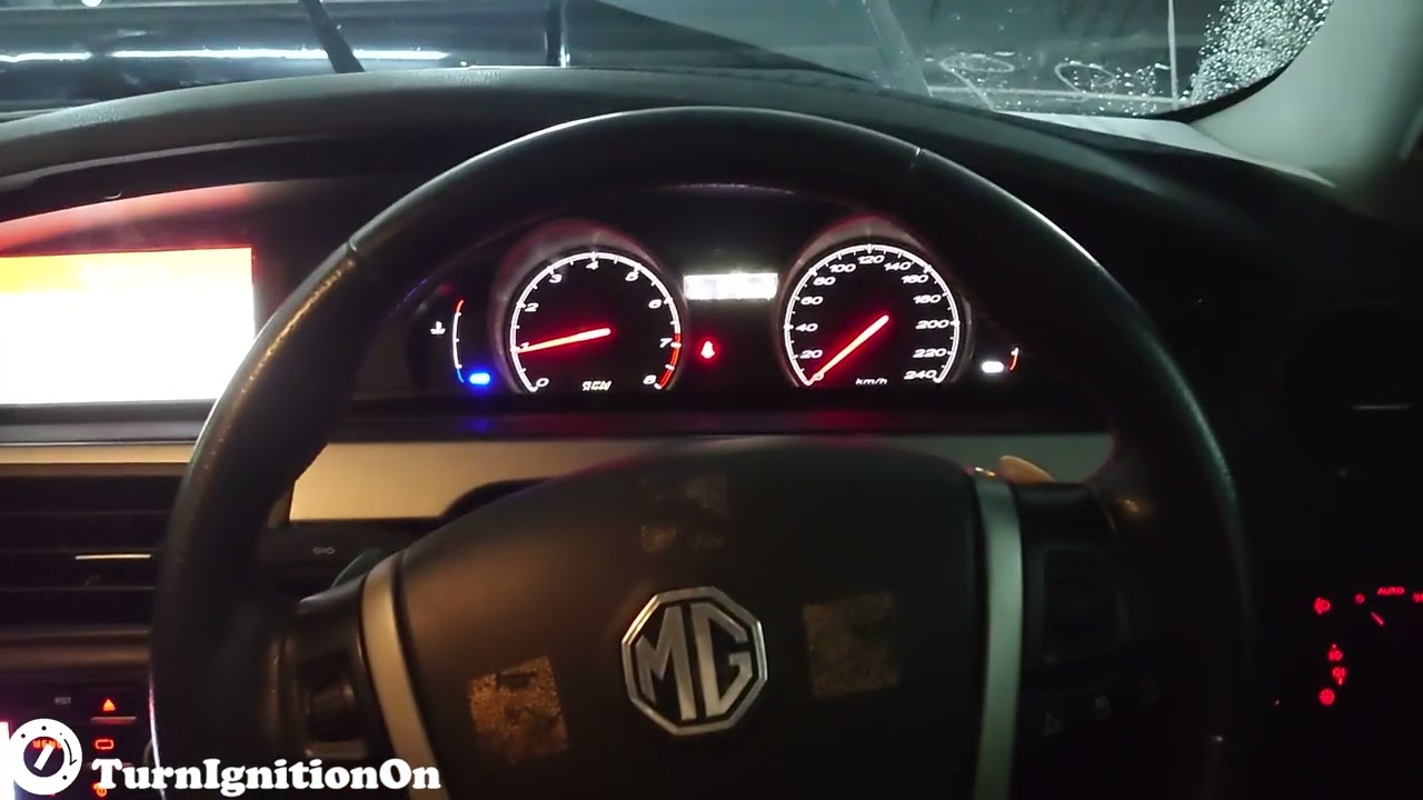 2014 MG6 GT 1.8 TCi Tech - Start up