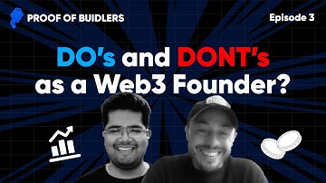 Most Common Mistakes of a Web3 Founder | With Gabriel Anderson from GPC | Episode 3