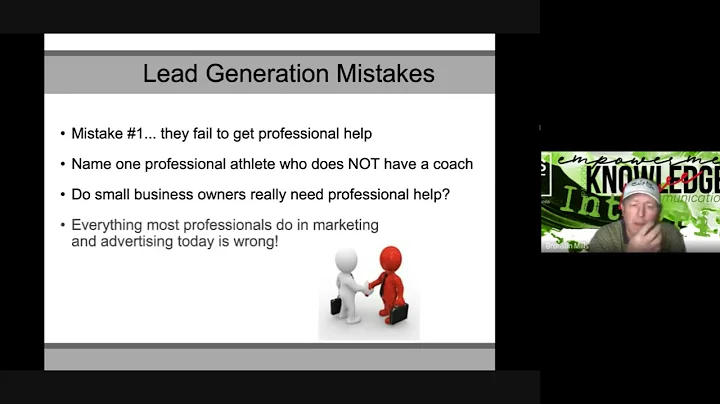 3 Biggest Lead Generation Mistakes Small Business Make