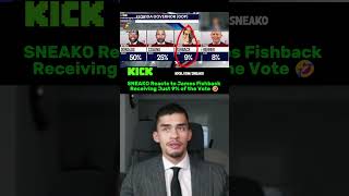 SNEAKO Reacts as James Fishback Gets 9% in Florida Governor Race 🤣