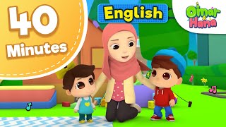 Omar & Hana | 40 minutes Compilation of Series | Islamic Cartoons