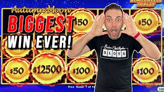 I Nearly  My Pants!! ➤ BIGGEST WIN EVER on Autumn Moon Dragon Link